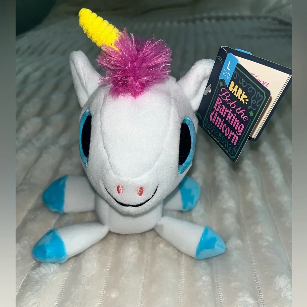 NEW! Bark Box Fairy Tails ‘Bob the barking Unicorn’ • Large